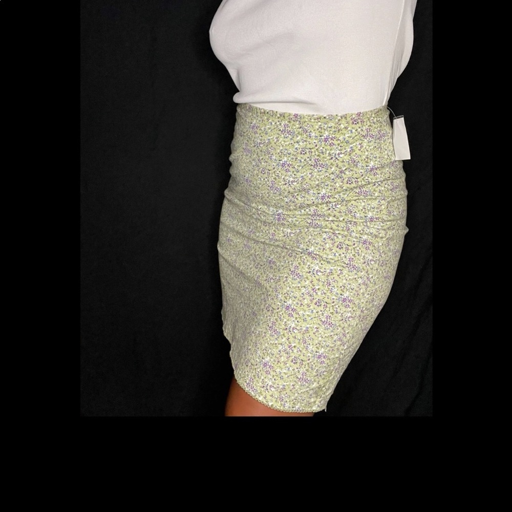 mini floral skirt
